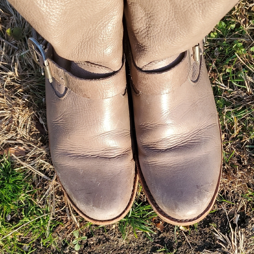 Frye Leather Engineer Boots - Picture 10 of 16